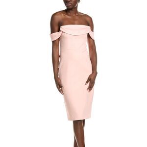 Laundry By Shelli Segal Off Shoulder Sheath Dress